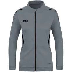 Jako Polyesterjacke Challenge Steingrau/schwarz -Jako JK 9321 841 D 1280x1280