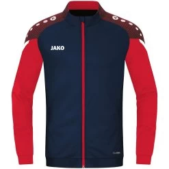 Jako Polyesterjacke Performance Marine/rot