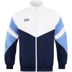 JAKO Freizeitjacke Retro Marine/weiß/skyblue