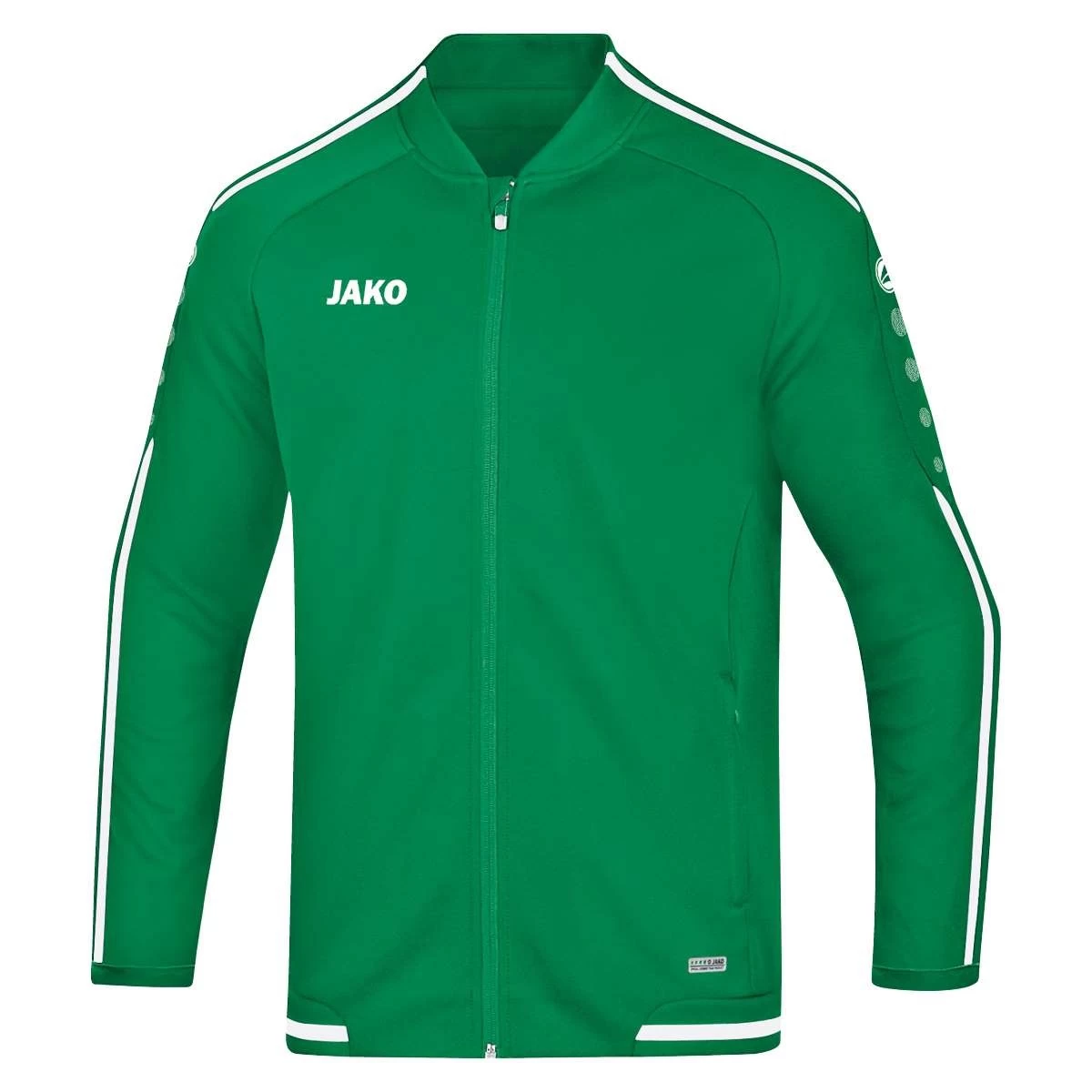 Jako Freizeitjacke Striker 2.0 Sportgrün/weiß 1 Jako Freizeitjacke Striker 2.0 Sportgrün/weiß