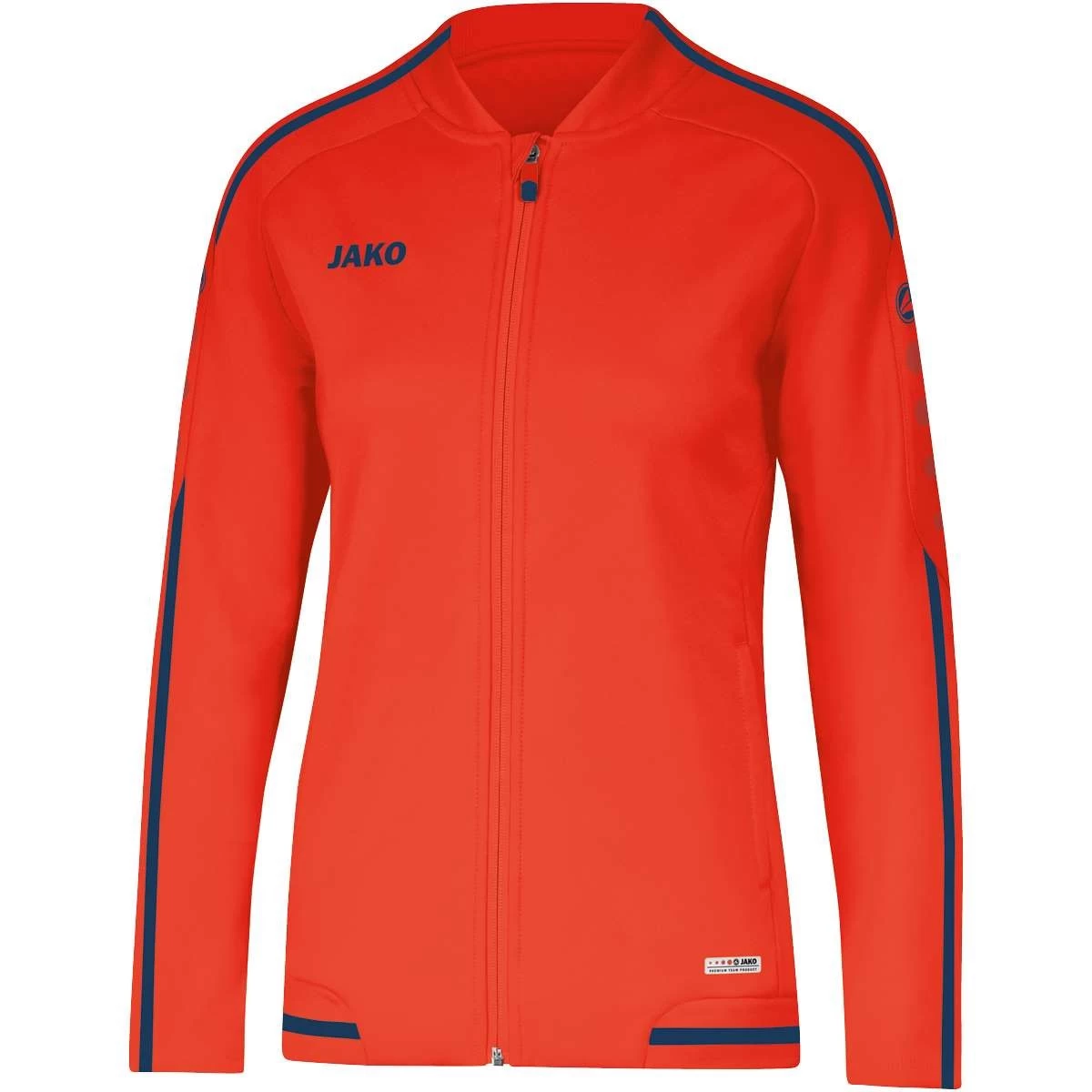 Jako Freizeitjacke Striker 2.0 Flame/navy 3 Jako Freizeitjacke Striker 2.0 Flame/navy – Bild 3