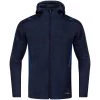Jako Freizeitjacke Challenge Mit Kapuze Marine Meliert/royal