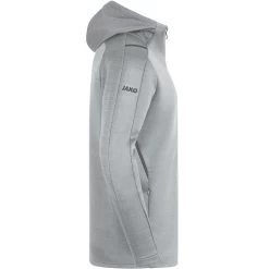 Jako Freizeitjacke Challenge Mit Kapuze Hellgrau Meliert/anthra Light -Jako JK 9821 521 P03 1280x1280
