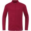 JAKO Jacke Pro Casual Chili Rot
