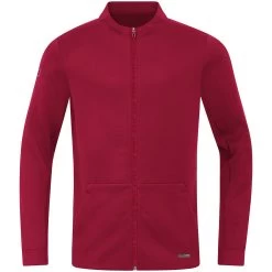 JAKO Jacke Pro Casual Chili Rot