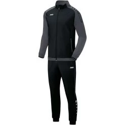 Jako Trainingsanzug Polyester Champ Schwarz/anthrazit