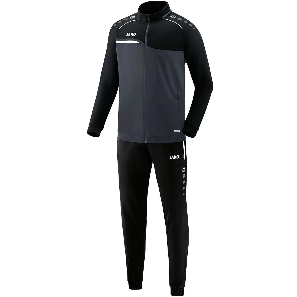 Jako Trainingsanzug Polyester Competition 2.0 Anthrazit/schwarz 1 Jako Trainingsanzug Polyester Competition 2.0 Anthrazit/schwarz