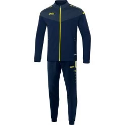 Jako Trainingsanzug Polyester Champ 2.0 Marine/darkblue/neongelb