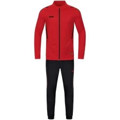 Jako Trainingsanzug Polyester Challenge Rot/schwarz