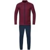 Jako Trainingsanzug Polyester Challenge Maroon/marine