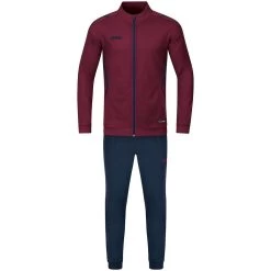 Jako Trainingsanzug Polyester Challenge Maroon/marine
