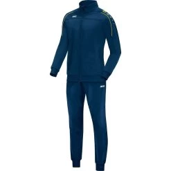 Jako Trainingsanzug Polyester Classico Nightblue/citro