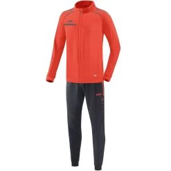 Jako Trainingsanzug Polyester Prestige Flame/steingrau