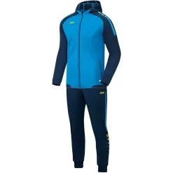 Jako Trainingsanzug Polyester Champ Mit Kapuze JAKO Blau/marine/neongelb