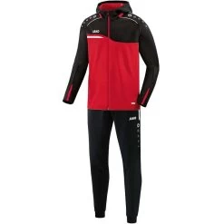 Jako Trainingsanzug Polyester Competition 2.0 Rot/schwarz