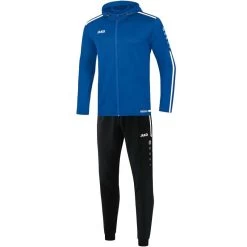 Jako Trainingsanzug Polyester Striker 2.0 Mit Kapuze Royal/weiß