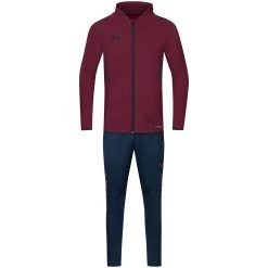 Jako Trainingsanzug Challenge Mit Kapuze Maroon/marine